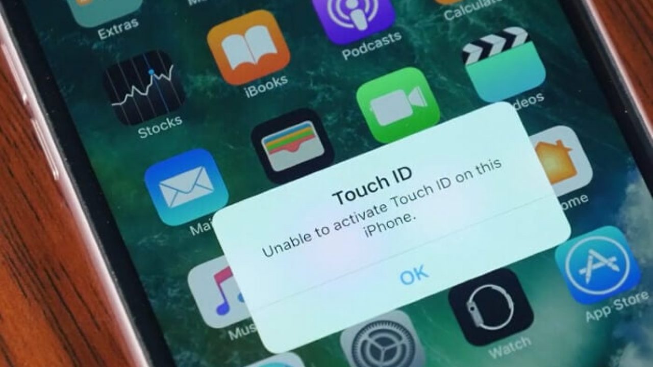 Не удалось активировать touch id