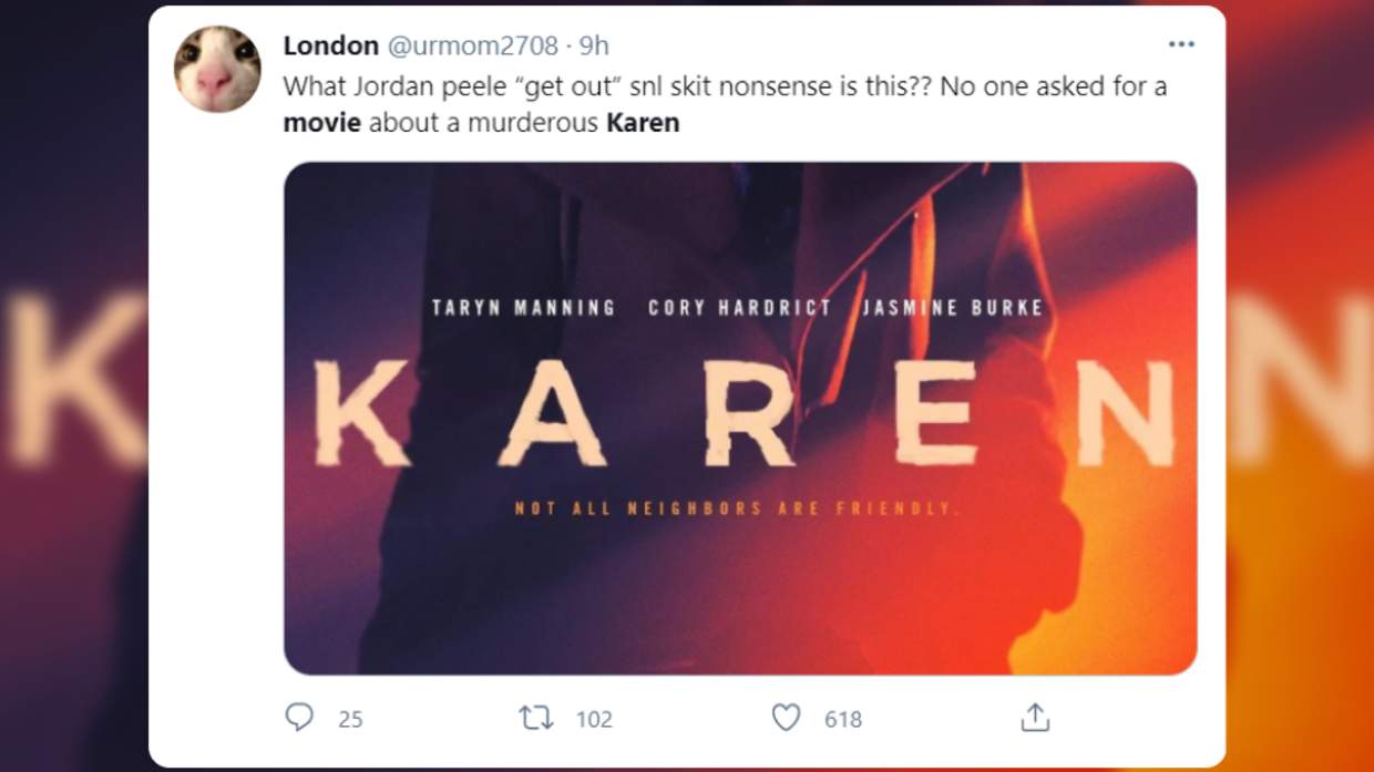 'Karen' The Horror Movie Releases Trailer, Receives ...