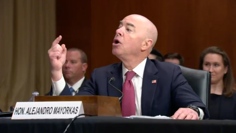 DHS Secretary Mayorkas Gets Grilled In Senate Hearing For Employing A ...